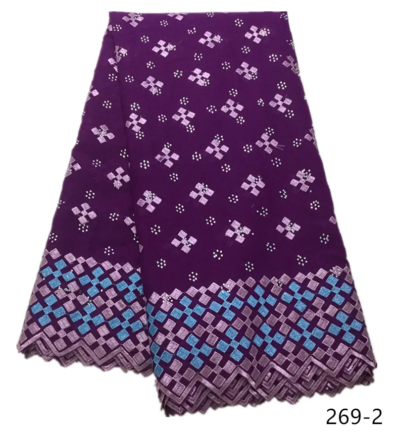 Высокое качество нигерийская швейцарская вуаль чистая кружевная африканская Тюлевая сетчатая кружевная ткань французская кружевная ткань с камнями для платья 269
