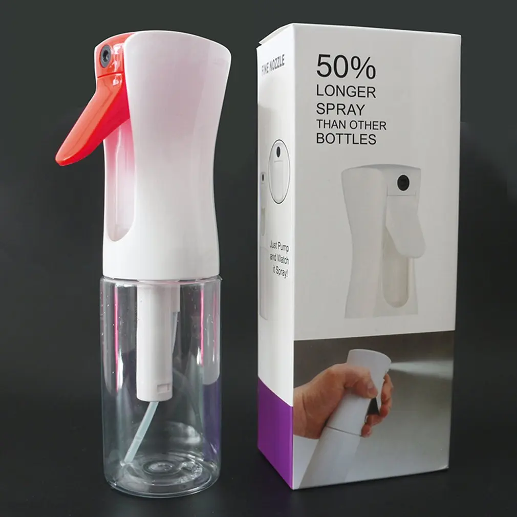 

Transparent superfine sustainable high sprinkler spray pot