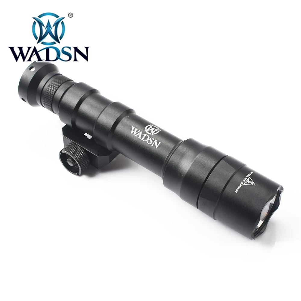 Wadsn Lanterna Tática Duplo Combustível Led Scout Luz 1400 Lumens Airsoft Tochas Milstd-1913 Rails Arma Luzes Wd04001 M600df 17 Wadsn lanterna tática m600df duplo combustível led