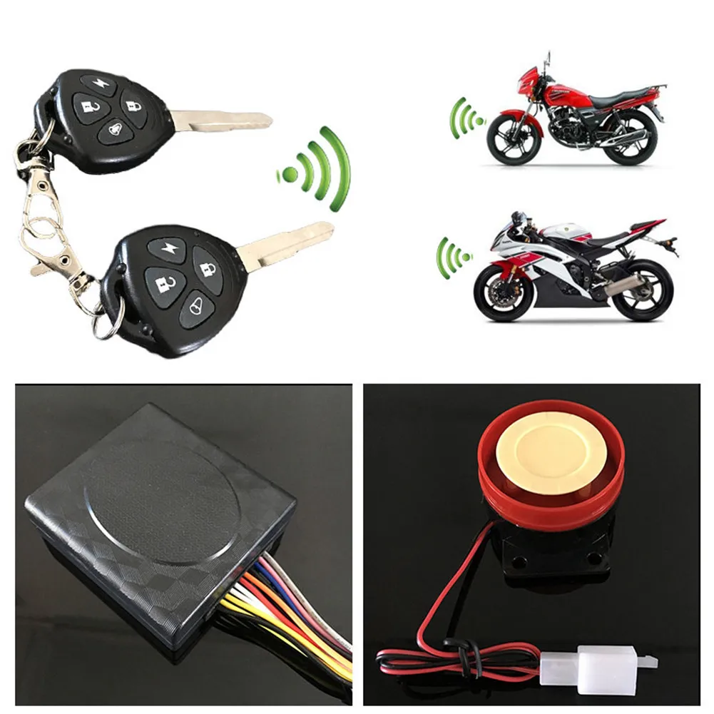 Motorcycle Theft Protection Alarm Device Moto Alarm Key Waterproof Remote Control With Startup Flameout Motorbike Accessories Motorcycle Theft Protection Alarm Device Moto Alarm Key Waterproof Remote Control With Startup Flameout Motorbike Accessories