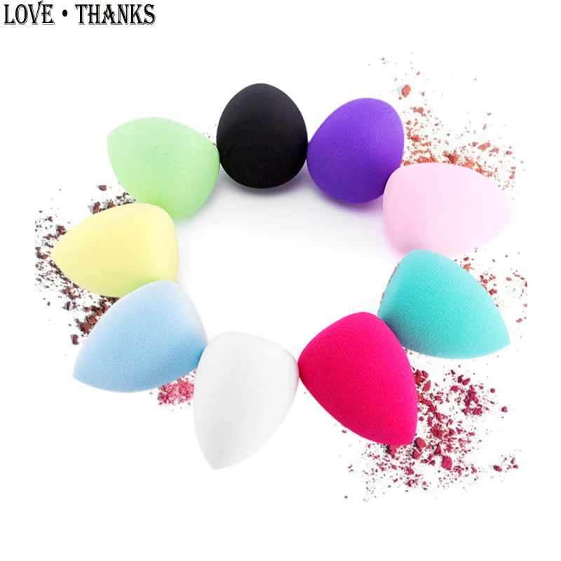 Cheap Offer for  1pcs Smooth Cosmetic Puff Dry Wet Use Makeup Foundation Sponge Beauty Face Care Tools Accessories W