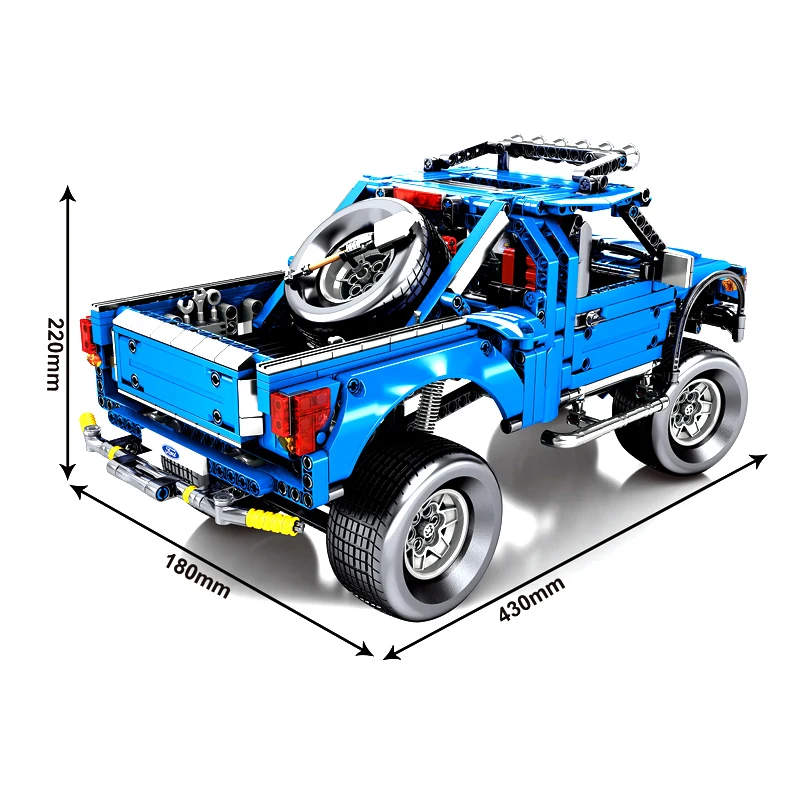 701970 Technic Fit The F-150 Raptor модель машины пикап строительные блоки Набор Классический опытный автомобиль игрушки для Дети Детские подарки
