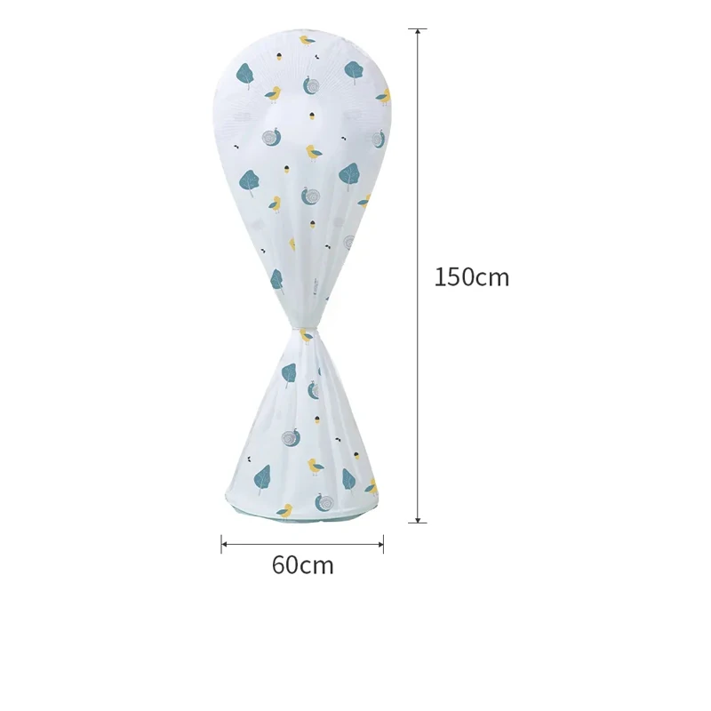 All-inclusive Floor-standing Fan Dust-proof Cover Simple Printed Pattern Household Fan Cover Universal Electric Dust