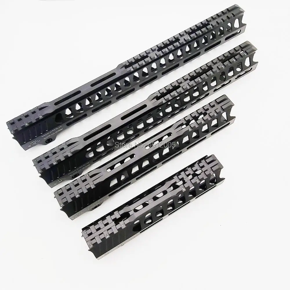 MLOK handguard Free Float Super Slim ar 15 Handguard Quad Rail стальная гайка. 223 для AR 15 M4 M16 7 10 12 13,5 15 дюймов