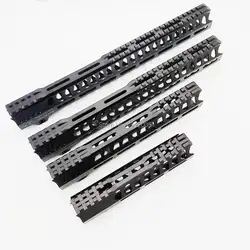 MLOK трубчатое цевье супер тонкий ar 15 Handguard Quad Rail стальная гайка. 223 для AR 15 M4 M16 7 10 12 13,5 15 дюймов