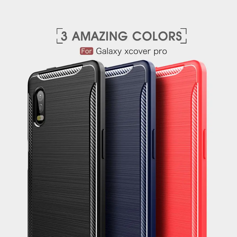 Чехол для телефона Samsung Galaxy Xcover Pro A71 A51 A41 EU A31 A11 US A21 задняя крышка из углеродного