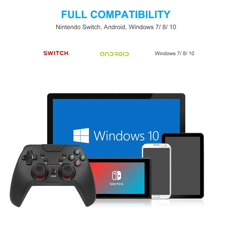 Беспроводной контроллер для Nintendo Switch Pro с регулируемым турбо Dualshock пульт