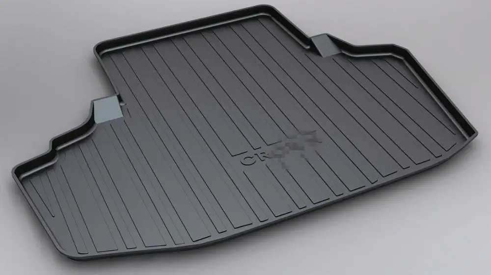

SJ ALL Weather TPO Car Trunk Mats Tail Boot Cargo Liner Cover Rear Cargo Tray Luggage Pad For Toyota Crown 2009 2010 2011-2014