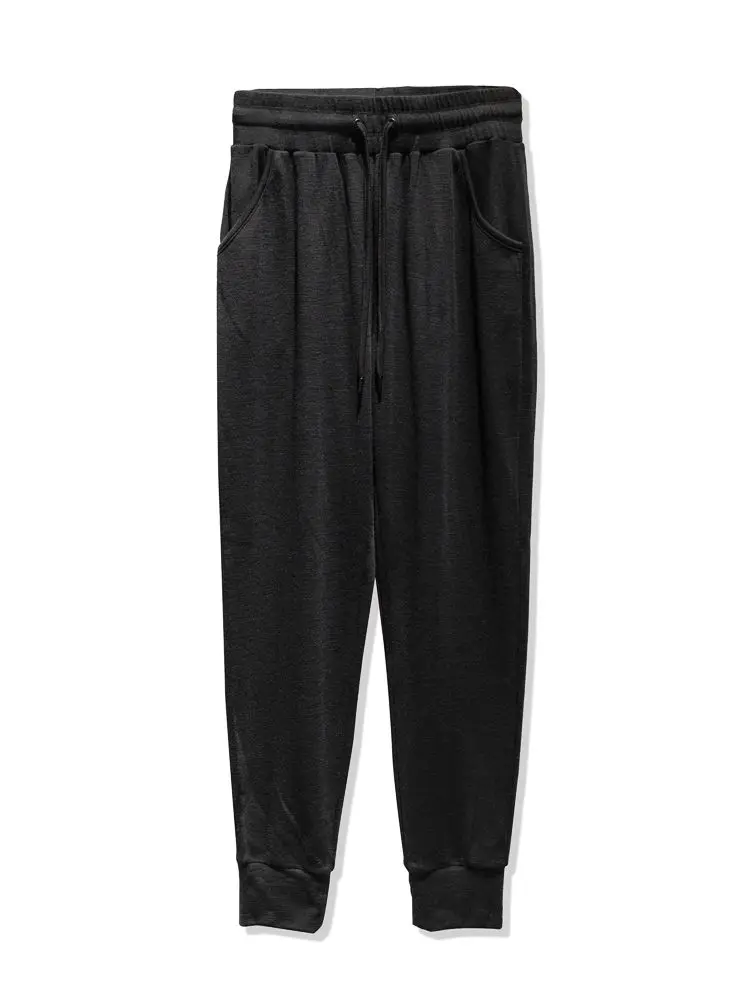 joggers for women 2021 New Man and women Merino Wool Quick-drying Pants Outdoor Casual Pants Breathable Warm Merino Sweatpants wide leg trousers