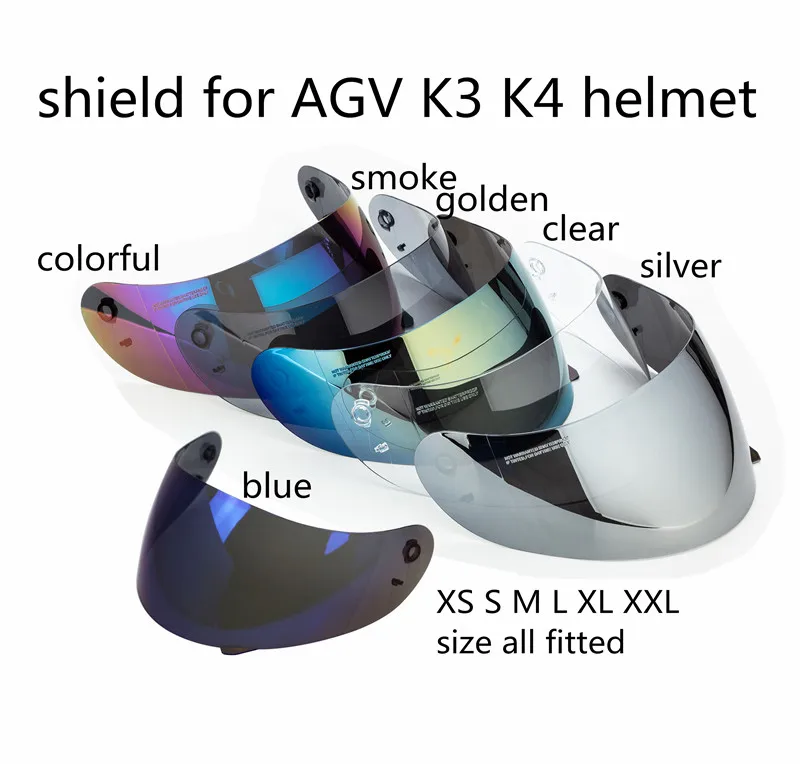 オートバイのヘルメット保護バイザー Agv K3 K4用 Uv 100 保護 ガラス 400フィット Aliexpress オートバイのヘルメット保護バイザー Agv K3 K4用 Uv 100 保護 ガラス 400フィット Aliexpress