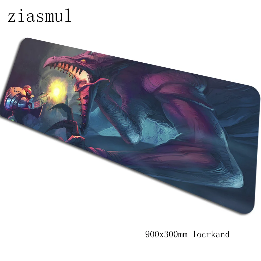 Metroid pad mouse 90x30 см компьютерный коврик для мыши красочные padmouse большой xl Коврик Для Мыши Эргономичный гаджет офисные настольные коврики - Цвет: Size 900x300x2mm