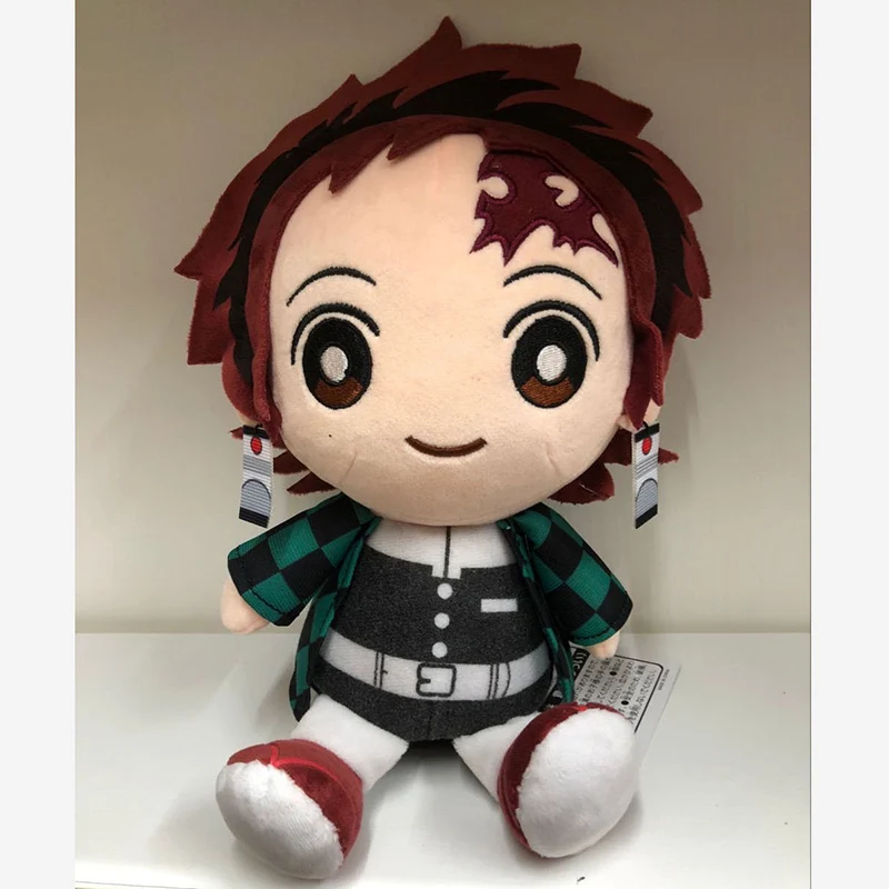 26 см аниме Demon Slayer Kimetsu no Yaiba Kamado Tanjirou фигурка плюшевая кукла игрушки Детский подарок TFA3297