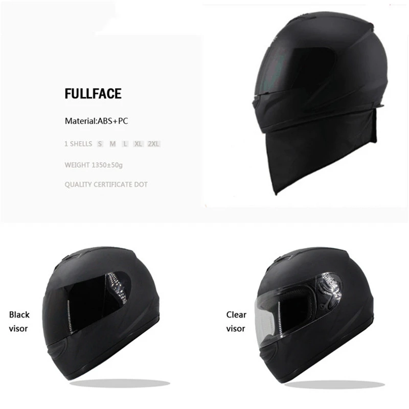 Casco de motocicleta para mujer, protector de cara completa, aprobado por Dot, de alta calidad para el cuello con pañuelo, nuevo, 2021, envío - AliExpress