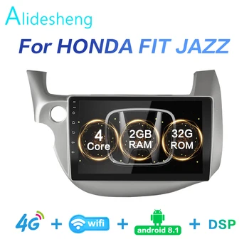 

2GRAM+32GROM For HONDA FIT JAZZ 2008 2009 2010 2011 2012 2013 DSP 2 din Android 8.1 4G NET Car Radio Multimedia Video Player BT