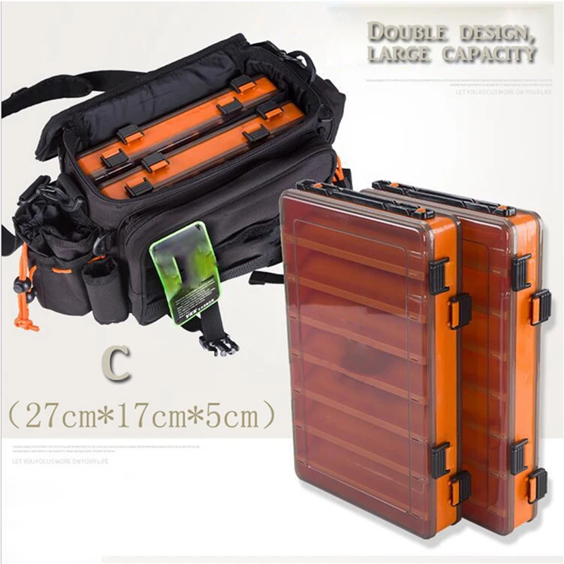 Dropship-2Pcs коробка для рыболовной приманки, двухсторонняя коробка для рыболовных снастей, приманка для ловли кальмаров, джиг, аксессуары, коробка для ловли рыбы, приманка для ловли рыбы