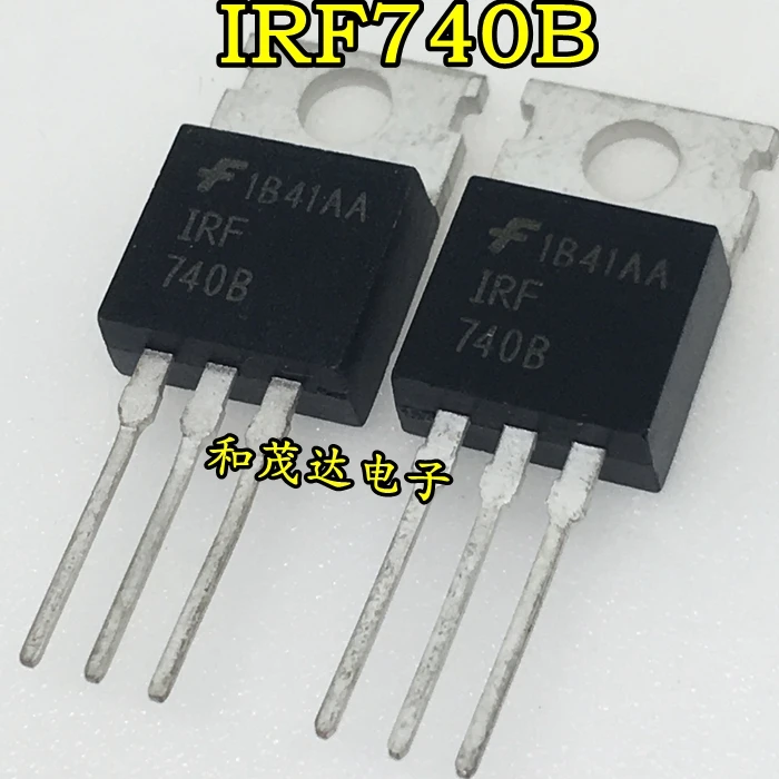 5 предметов в партии, IRF740B 400V10A TO220