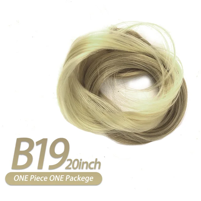 AIYEE Hair Extensions Pure RainBow Hairpiece Clip In Hair Piece Synthetic Long Straight Ombre Pink Red Rainbow Hair Piece b19