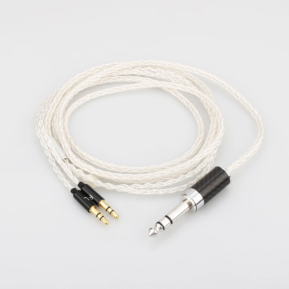 Audiocrast 6 35mm stereo headphone upgraded cable for Beyerdynamic T1 T5P D7100 Z7 D7200 EDX V2