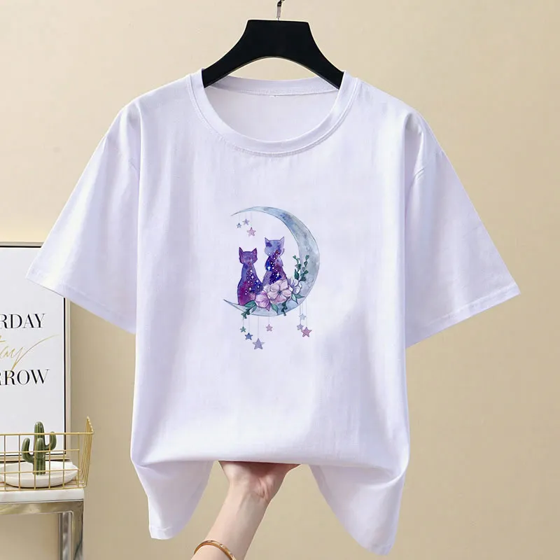 Cartoon Love Thermal Heat Transfer For Clothing Iron On Colorful Animals Transfers For Clothes Appliques For Washable T-shirt