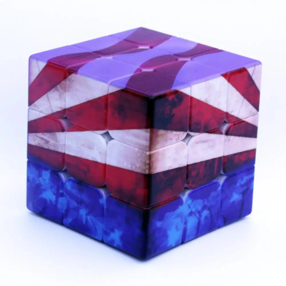 Kuulee 3x3x3 магический куб, высокое качество, Детские интересные игрушки, американский флаг, Орел, магический куб, игрушка для развития интеллекта