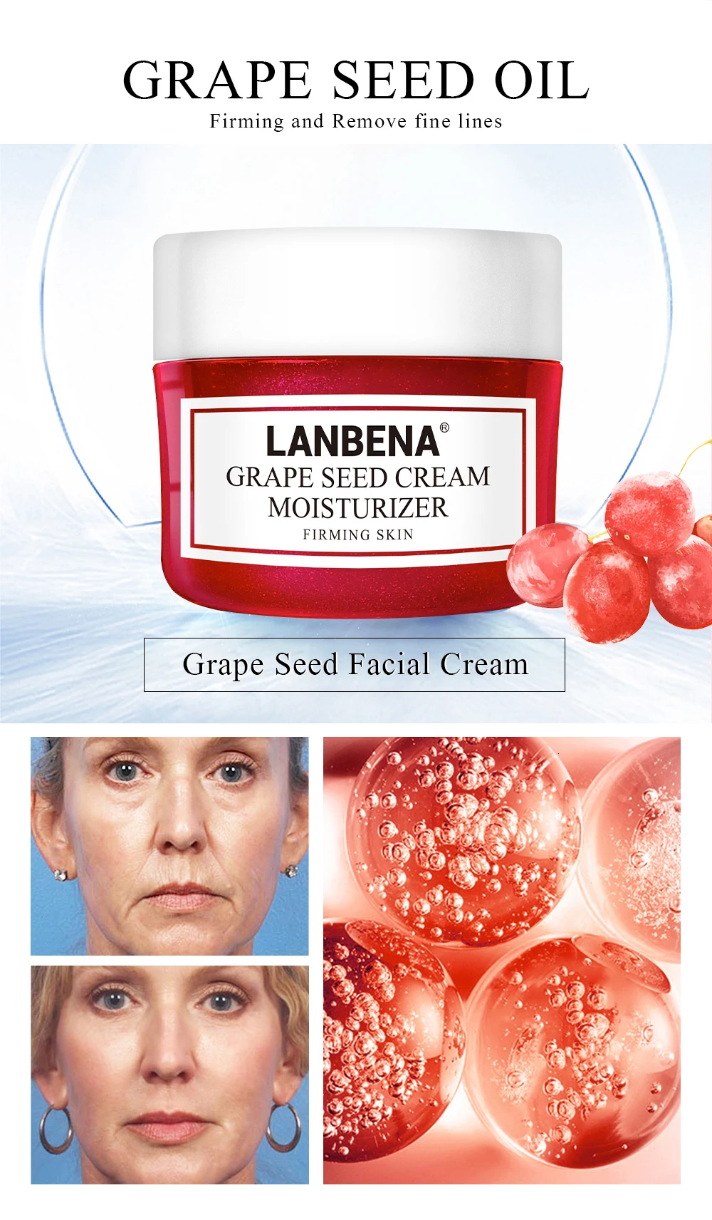 Купить 3 получить 1 подарок LANBENA крем для лица отбеливающий крем с гиалуроновой кислотой увлажняющий против морщин против старения крем для глаз 3 шт. уход