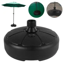 1PCS Outdoor Garden Beach Umbrella Stand Plastic Parasol Base Patio Rod Diameter Patio Umbrella Base Stand Garden Accessories