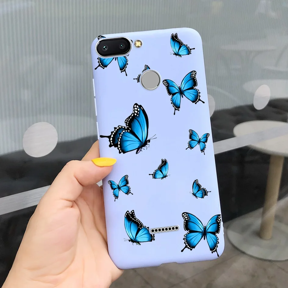 Floral Soft TPU Phone Case - Painted Design Bumper Cover