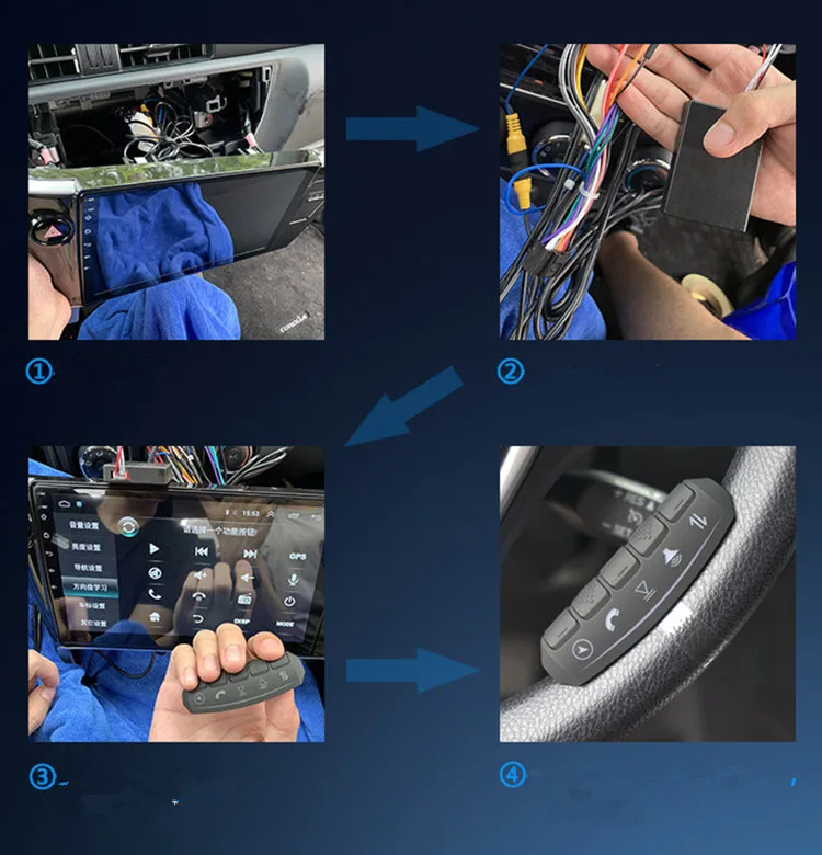 Steering Wheel Remote Control Wireless Remote Controller