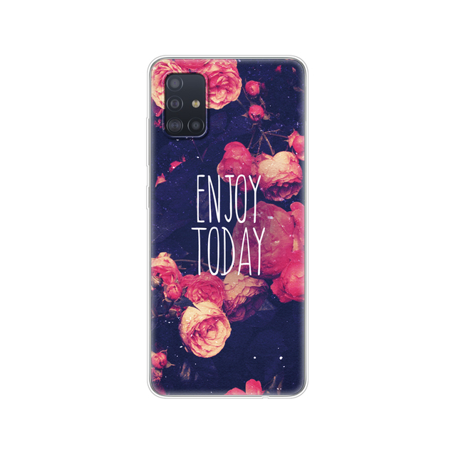 Samsung Galaxy A31 A51 A71 Case Silicon Back Cover Phone Case For Samsung A315 A515 A715 Soft Case bumper coque protect