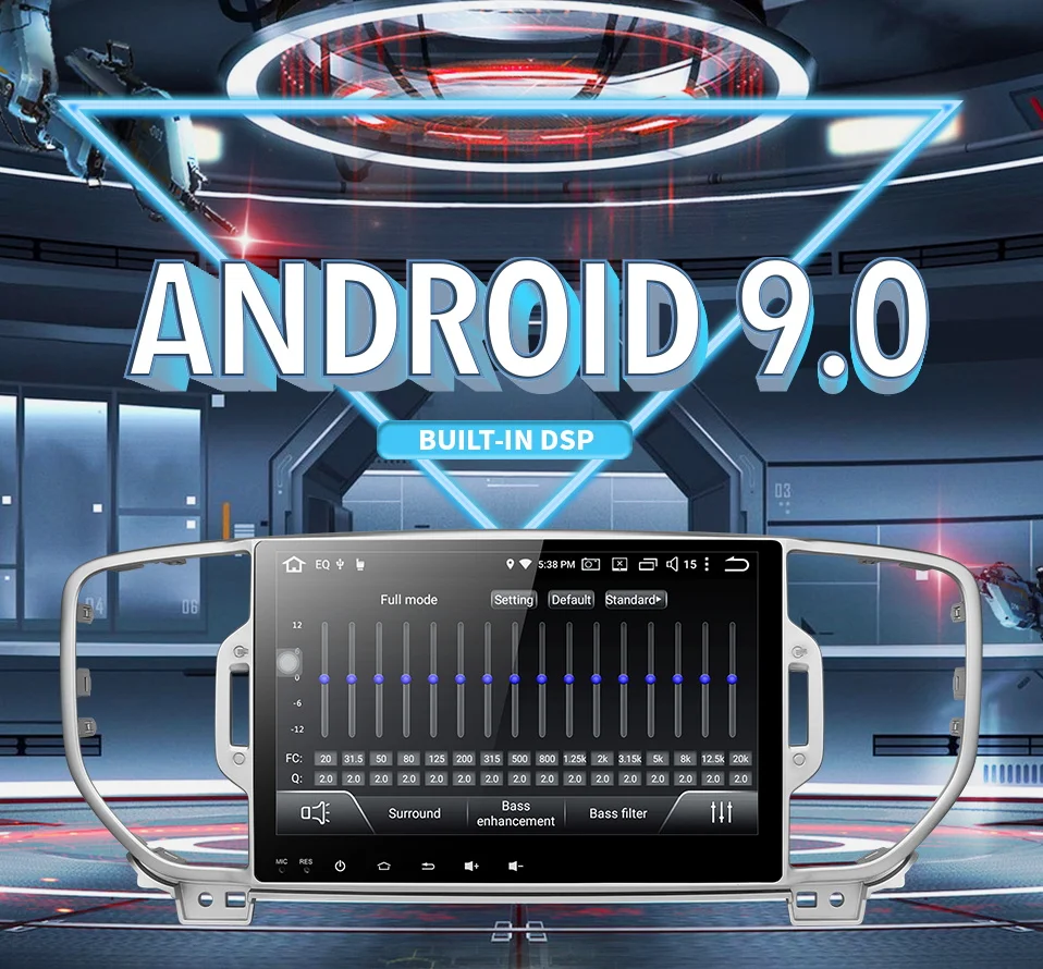 Ips android PX30 автомобильный dvd-плеер для KIA sportage KX5 gps навигация 1 din стерео головное устройство