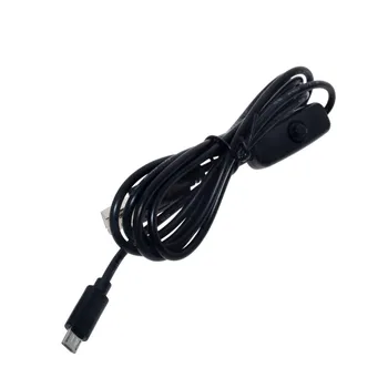 

Raspberry Pi USB to Micro USB with ON/OFF Switch Charger Power Cable for Android Raspberry Pi 2/B/B+ Banana PI Easy Start