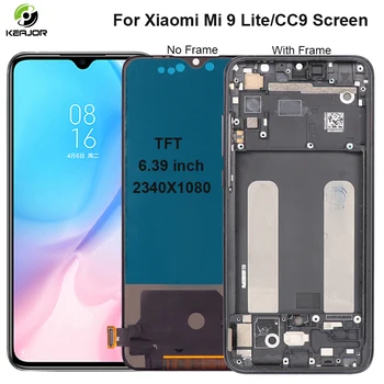 

6.39" Display For Xiaomi Mi 9 Lite LCD Display Touch Screen Digitizer Replacement Parts For Xiaomi CC9 Mi 9 Lite TFT LCD Screen