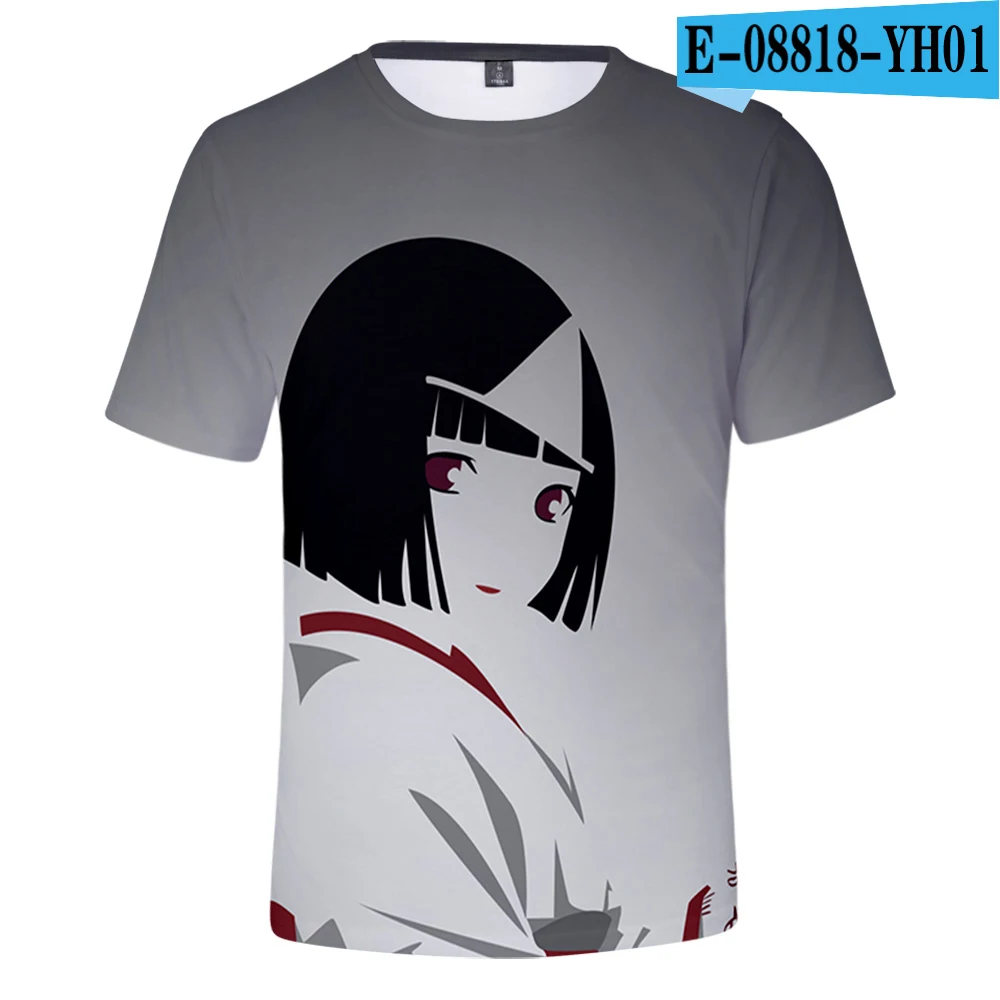 Noragami/Летняя футболка унисекс с короткими рукавами и рисунком; Новинка года; Модная Повседневная футболка с короткими рукавами; популярная Повседневная Базовая футболка - Цвет: 07