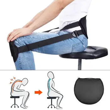 

Back Support Belt Pad for Better Sitting Posture Perfect Back Waist Corrector Brace Protector for Lower Back Dropship