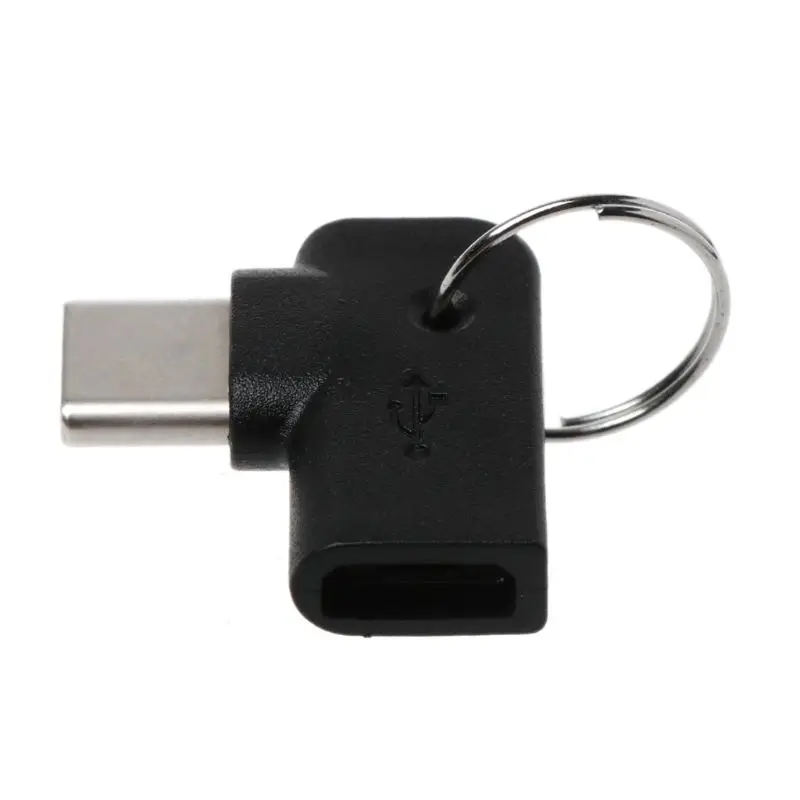 90 градусов Тип C Мужской микро USB Женский зарядный конвертер разъем адаптер для samsung S10 S9 S8 Note 9/8 huawei mate 10/20