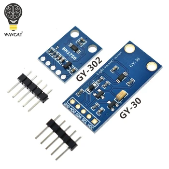 

WAVGAT GY-302 GY-30 BH1750 BH1750FVI The digital optical intensity illumination sensor BH1750FVI of module for arduino 3V-5V