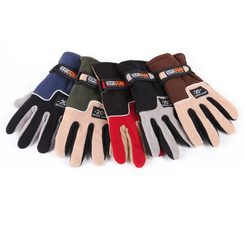 Hot sale winter sport windstopper ski gloves warm riding Motorcycle gloves Outdoor Full Finger Windproof Gloves luva Top Selling