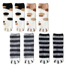 Носки, 4 пары, носки для взрослых, женские, милые, в полоску, с принтом, в стиле пэчворк, низкие, повседневные, забавные носки, Calcetines Mujer skarpetki A40