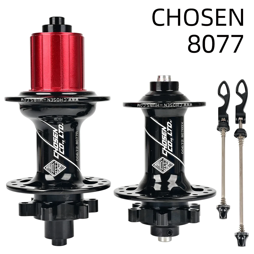 CHOSEN Mountain Bike Bicycle Hub Front 2 Rear 4 Bearing 120 Click hub