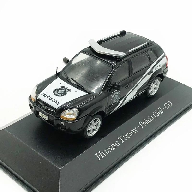 IXO 1/43 hyundai TUCSON POLICIA CIVIL GO hyundai Tusheng модель автомобиля из сплава