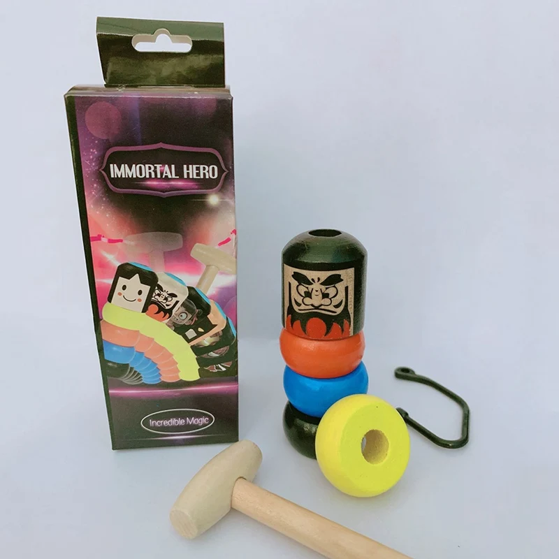 Бесконтактный Небьющийся деревянный человек волшебная игрушка фокусы крупным планом сценический магический реквизит комедия ментализм забавная игрушка аксессуар