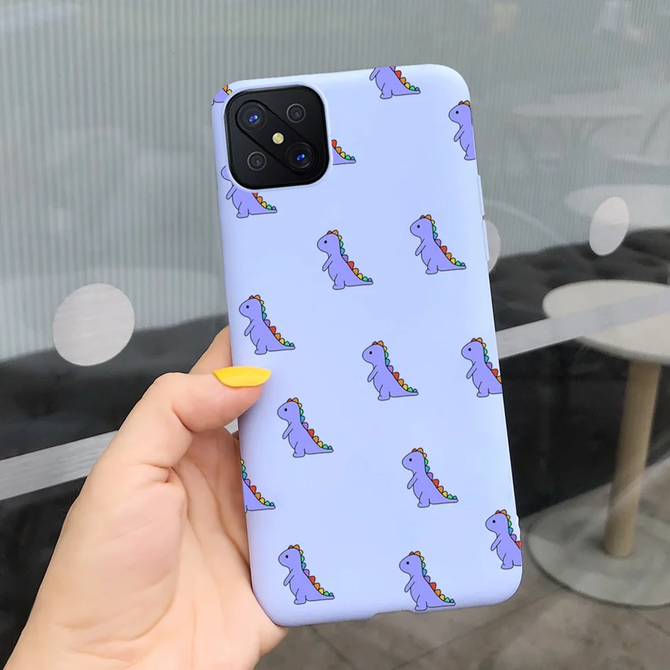 cases for oppo For OPPO Reno4 Z Case Cool Dinosaur Painted Cover Soft TPU Protective Shell For OPPO Reno 4Z 5 5Z 6Z Reno6 5G Funda Phone Bumper best case for oppo Cases For OPPO