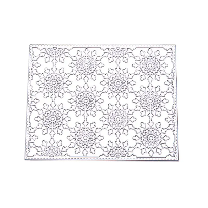 

Christmas Snowflake Metal Cutting Dies Stencil DIY Scrapbooking Album Stamp Paper Card Embossing Crafts Decor