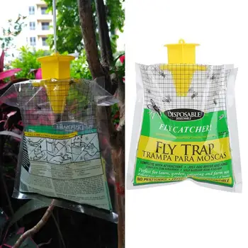 

Transparent Disposable Fly Trap Bag Hygienic Eco-friendly Bug Professional Mosquito Killer Bag Pest Control Products