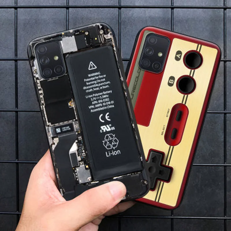 Чехол для Samsung Galaxy A51 чехол A515F задняя крышка окрашенный мягкий силиконовый бампер