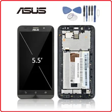 5," для ASUS Zenfone 2 ZE551ML ЖК-дисплей с сенсорным экраном дигитайзер с рамкой для ASUS Zenfone 2 ZE551ML дисплей Z00AD