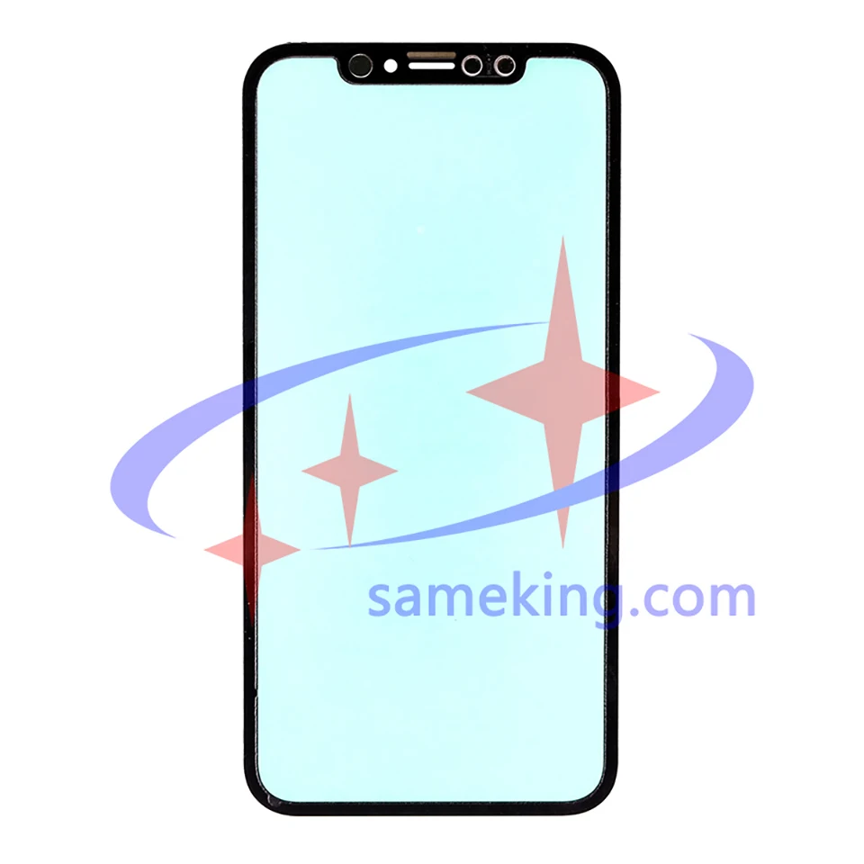 Все в одном стекле для iphone XR переднее стекло+ Рамка для iphone XR 2 шт в партии