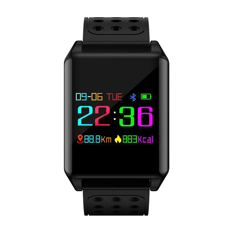 Продвижение- M7 цветной oled-экран спортивный смарт-браслет IP67 водонепроницаемый поддержка сердечного ритма кровяное давление предметр Смарт-часы f