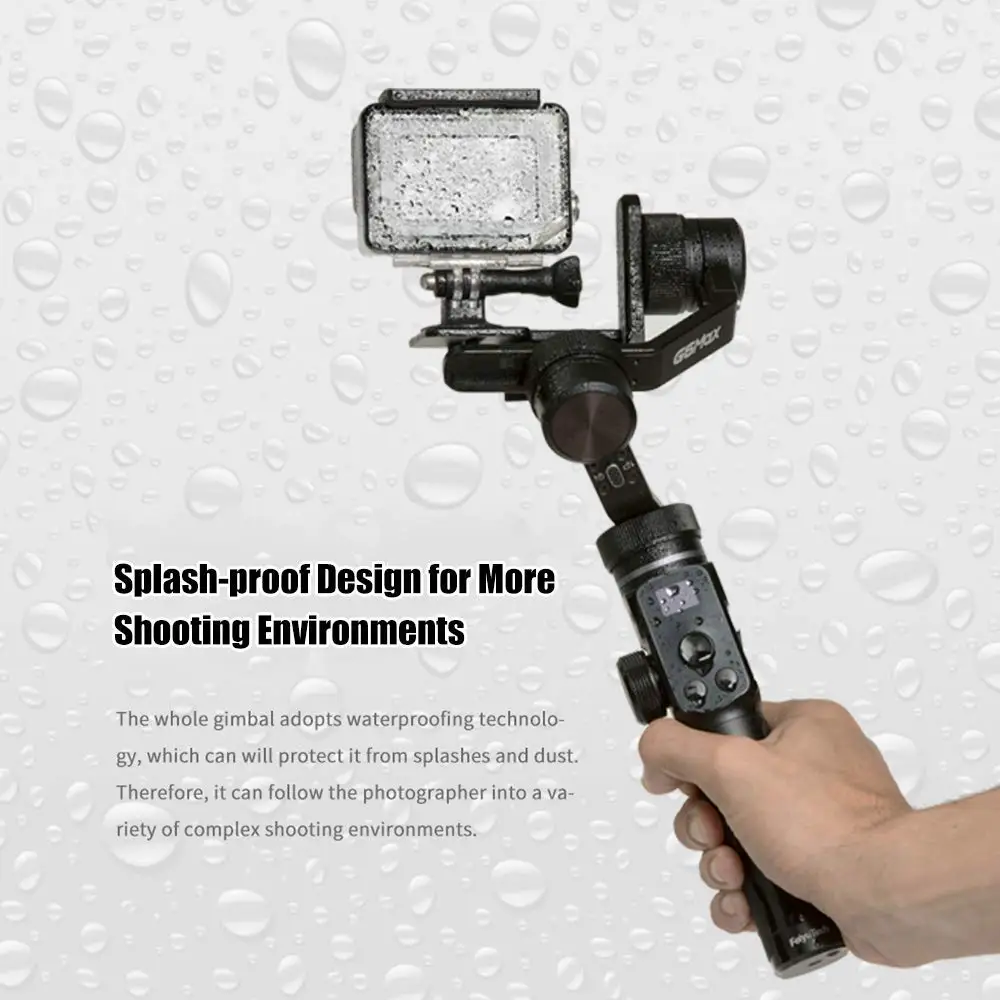  Feiyu G6 MAX 3 Axis Handheld Gimbal for Mirrorless Cameras/Smartphone/Action Cameras/Pocket Cameras