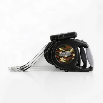 

Dog Leash LED Glow At Night Pet Traction Rope Retractable Leashes Nylon Durable Dog Leash Suitable for Large and Medium Dogs